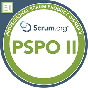 PSPO II certified PSPO II certified